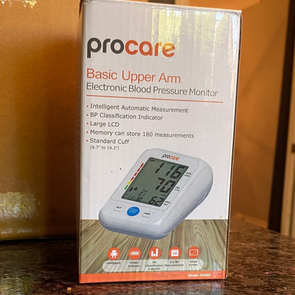 Procare Basic Upper Arm Blood Pressure Monitor